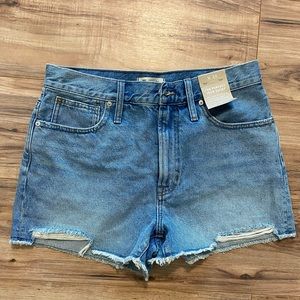 Madewell Jean denim shorts